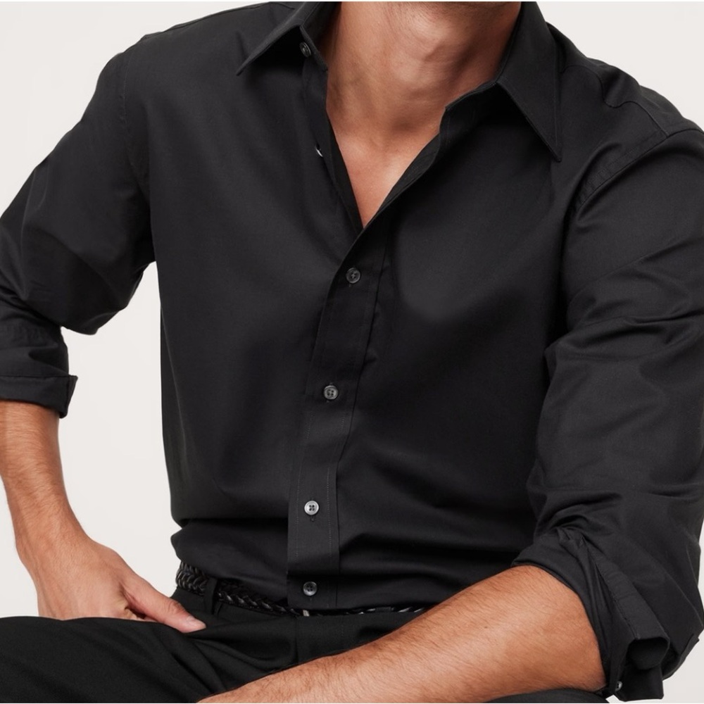 Banana Republic Black Dress Shirt
